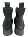 Eileen Fisher Shoe Size 8 Black Synthetic Knit Pull Tabs Ankle Wedge Booties Black / 8