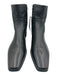 Steve Madden Shoe Size 8M Black Leather Pointed Square Toe Low Heel Booties Black / 8M