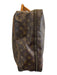 Louis Vuitton Brown Coated Canvas & Leather Bronze Hardware LV Monogram Bag Brown / L/XL