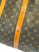 Louis Vuitton Brown Coated Canvas & Leather Bronze Hardware LV Monogram Bag Brown / L/XL
