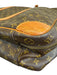 Louis Vuitton Brown Coated Canvas & Leather Bronze Hardware LV Monogram Bag Brown / L/XL