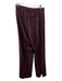 Theory Size 4 Plum Purple Wool Elastic Waist Pockets Pants Plum Purple / 4
