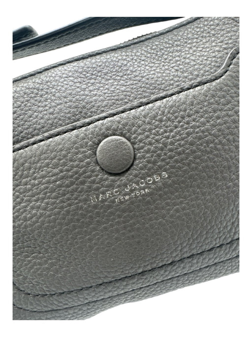 Marc Jacobs Gray Pebbled Leather Crossbody Zip Bag Gray / S