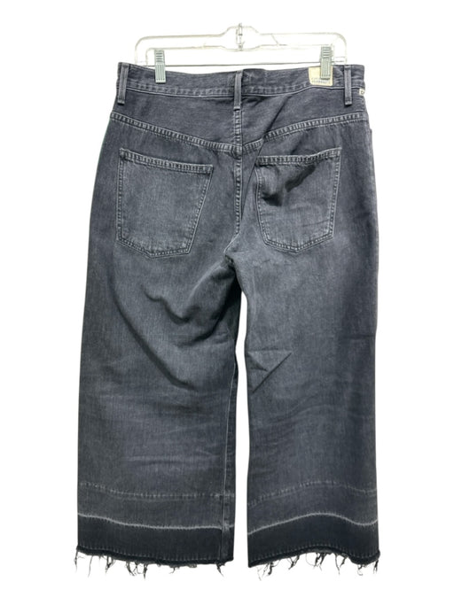 Citizens of Humanity Size 32 Faded Black Cotton Denim High Rise Whiskering Jeans Faded Black / 32