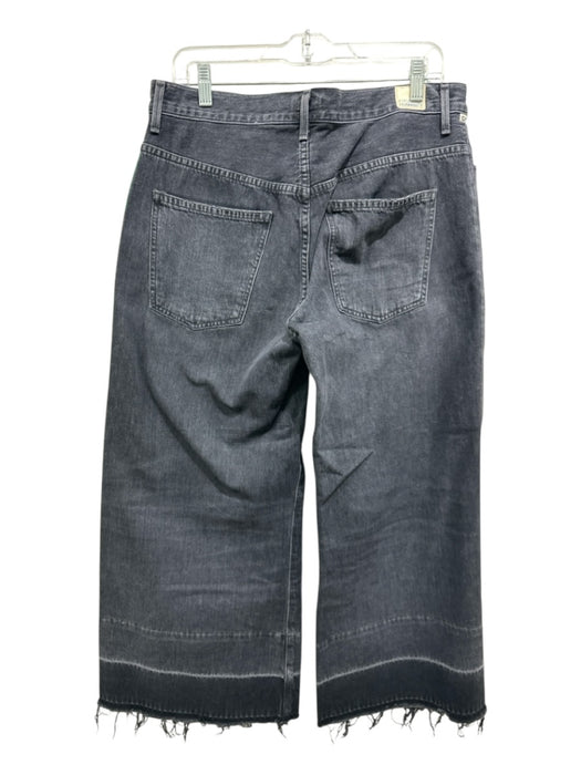 Citizens of Humanity Size 32 Faded Black Cotton Denim High Rise Whiskering Jeans Faded Black / 32