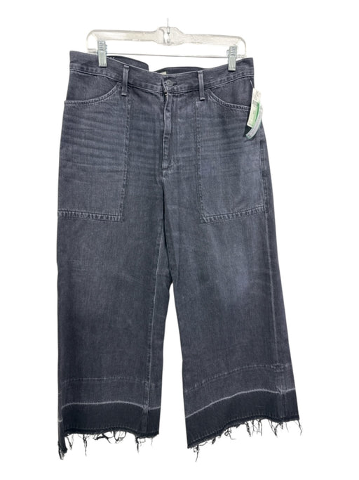 Citizens of Humanity Size 32 Faded Black Cotton Denim High Rise Whiskering Jeans Faded Black / 32