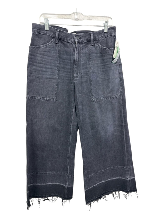 Citizens of Humanity Size 32 Faded Black Cotton Denim High Rise Whiskering Jeans Faded Black / 32