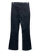 Theory Size 26 Black Cotton Denim High Rise Flare 5 Pocket Jeans Black / 26
