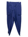 Stella McCartney Size 44 Indigo Purple Viscose Blend High Rise Pants Indigo Purple / 44