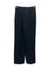 Max Mara Size 4 Black Triacetate Blend High Rise Wide Leg Side Zip Sheer Pants Black / 4