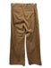 AG Size 27 Camel Brown Cotton Blend Wide Leg High Rise Straight Leg Pants Camel Brown / 27