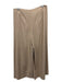 Vince Size 8 Beige Wool Blend High Rise Darted Wide Leg Culotte Pants Beige / 8