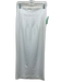 Staud Size 6 White Polyester Pintuck Back Slit Maxi Skirt White / 6