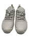 ecco Shoe Size 41 Gray Beige Leather Upper Low Top Lace Up Running Sneakers Gray Beige / 41