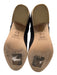 Vince Shoe Size 10 Gray & Tan Suede Stacked Heel Ankle Booties Gray & Tan / 10