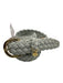 Lauren Ralph Lauren White Synthetic Gold Tone Hardware Buckle Braided Belts White / One Size