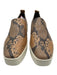 Vince Shoe Size 10 Brown, Orange, White Leather Snake Slip On Platform Sneakers Brown, Orange, White / 10
