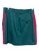 Calvin Klein Size 6 Teal Green, Pink, Red Wool Side Stripe hook & zip Skirt Teal Green, Pink, Red / 6