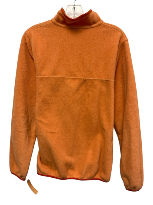 Patagonia Size M Orange Polyester Fleece Quarter Snap Pullover Synchilla Jacket Orange / M