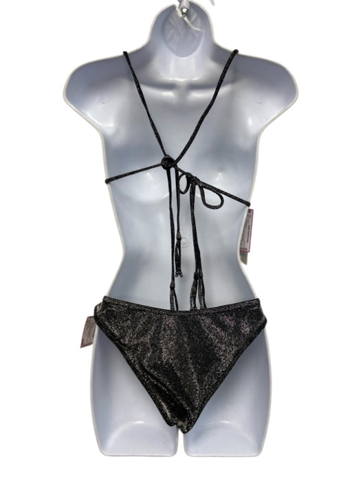Gold Hinge Size S blue gray & white Nylon & Spandex Double Layer Short Set blue gray & white / S