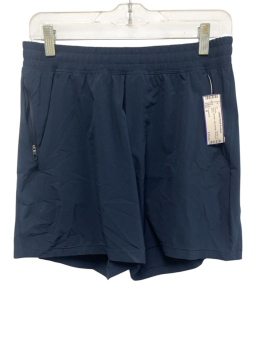 Lululemon Size M Navy Synthetic Solid Athletic Men's Shorts Navy / M