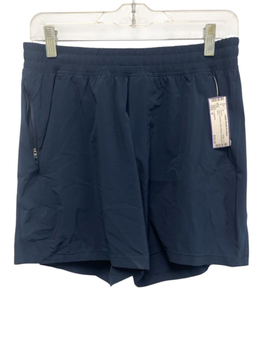 Lululemon Size M Navy Synthetic Solid Athletic Men's Shorts Navy / M