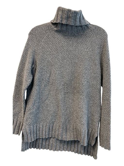 Patagonia Size XS Grey Cotton Blend Knit Turtle Neck Long Sleeve Sweater Grey / XS