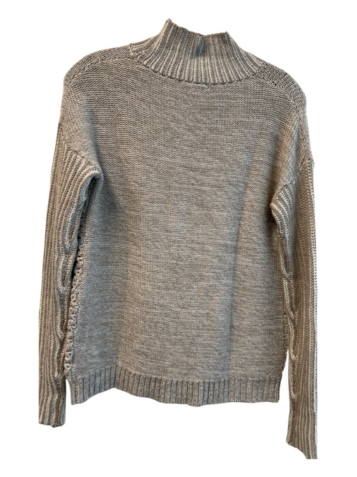 Toad&Co Size XS Beige Merino Wool Turtle Neck Long Sleeve Knit Sweater Beige / XS