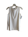 Athleta Size XXS White Polyester Sleeveless Round Neck Seam Detail Top White / XXS