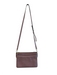 Kate Spade Mauve Pebble Leather Gold hardware Zip Close Inside & Out Pockets Bag Mauve