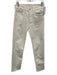 Mother Size 28 Cream Cotton Blend Skinny Denim Jeans Cream / 28