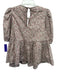 Hyacinth House Size M Cream, Pink, Green Cotton Tie Back Ditsy Floral Top Cream, Pink, Green / M