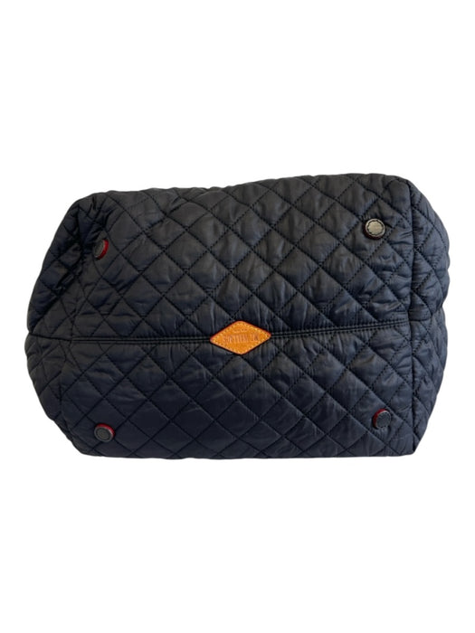 MZ Wallace Black Nylon Quilted Shoulder Strap Bag Black / M/L