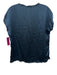 Go > Go Silk Size XS Blue Silk V Neck Sleeveless Satin Top Blue / XS