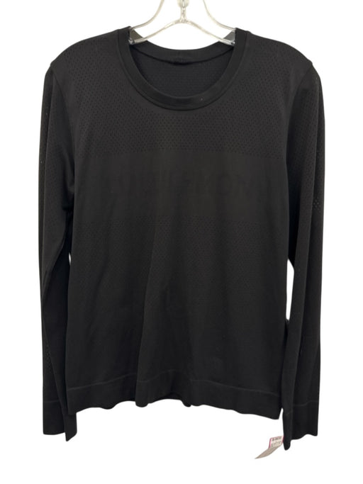 Lululemon Size S Black Synthetic Athletic Long Sleeve Top Black / S