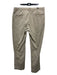 Polo Size 36 Beige Cotton Blend Solid Khakis Men's Pants 36