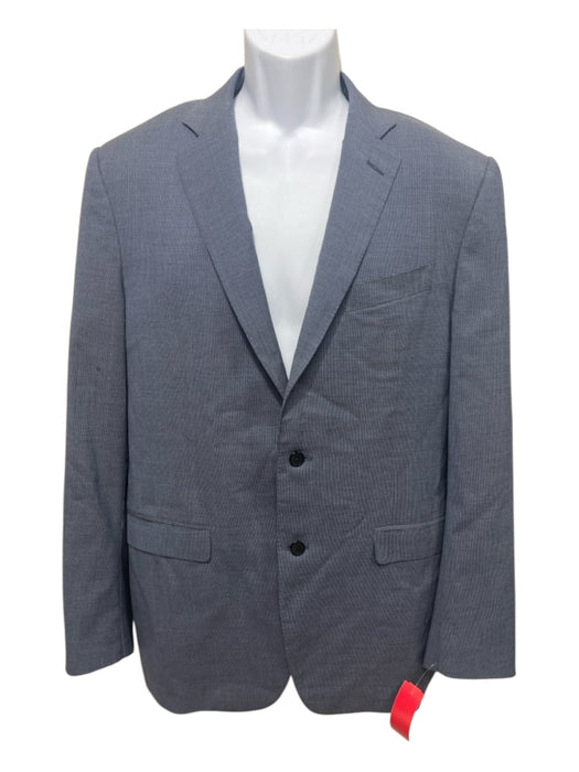 Canali Blue Wool 2 Button Men's Blazer Blue / 52