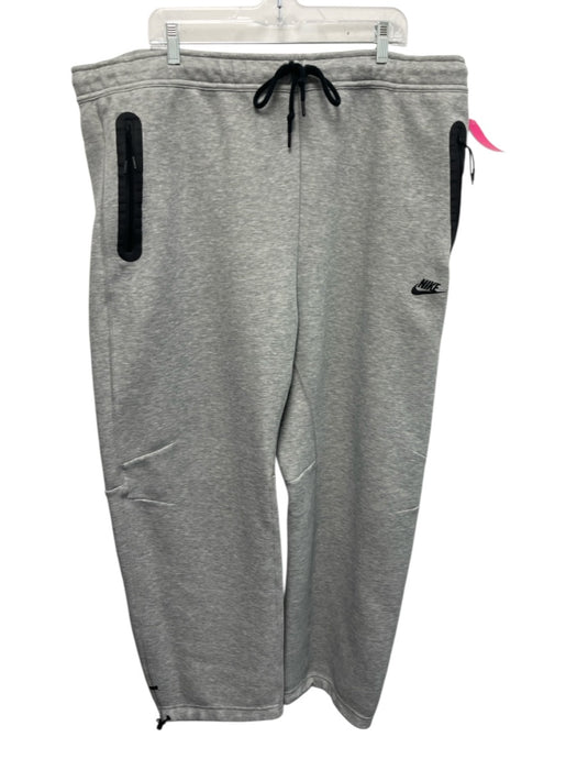Nike Size 3XL Gray & Black Wool Men's Pants Gray & Black / 3XL