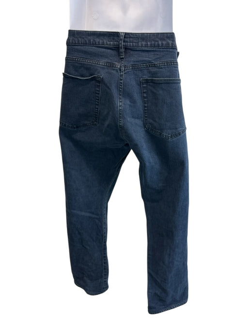 Burberry Size 40 Dark Wash Cotton Blend Solid Jean Men's Pants Dark Wash / 40