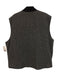 Woolrich Size XL Gray Wool Blend Solid Vest Puffer Men's Jacket Gray / XL