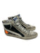 Golden Goose Shoe Size 39 Black, White, Gray Leather High Top Sneakers Black, White, Gray / 39