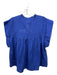 Marant Etoile Size 36 dark blue Cotton Button Front Pintuck Sleeveless Top dark blue / 36