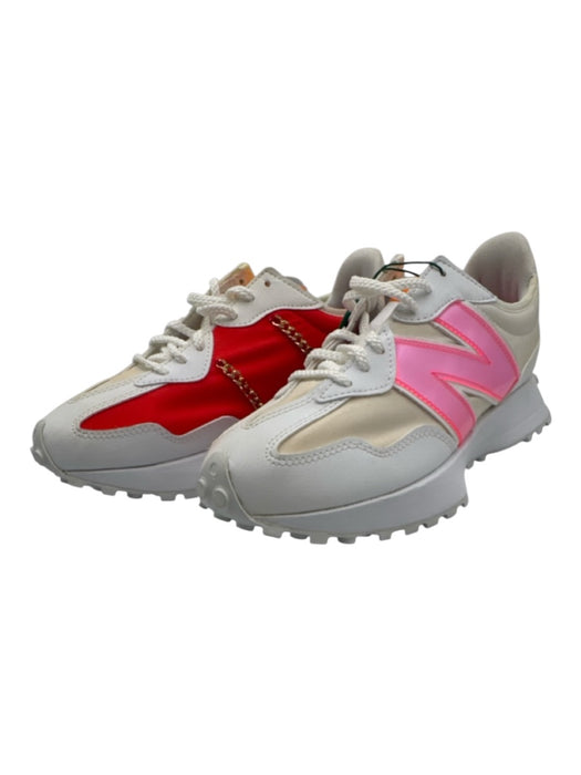 New Balance Shoe Size 8.5 White multi Synthetic Lace Up Platform Shoes White multi / 8.5