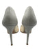 Gianvito Rossi Shoe Size 39.5 White textile upper Mesh Rhinestone Netting Pumps White / 39.5