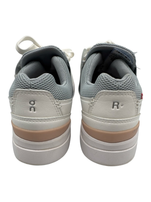 On Cloud Shoe Size 8.5 Blue, Pink, White Leather Upper Mesh Logo Sneakers Blue, Pink, White / 8.5