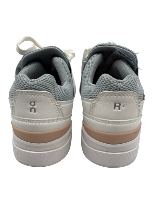 On Cloud Shoe Size 8.5 Blue, Pink, White Leather Upper Mesh Logo Sneakers Blue, Pink, White / 8.5
