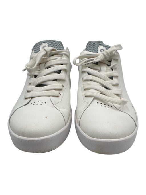 On Cloud Shoe Size 8.5 Blue, Pink, White Leather Upper Mesh Logo Sneakers Blue, Pink, White / 8.5