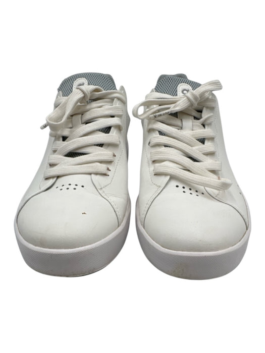 On Cloud Shoe Size 8.5 Blue, Pink, White Leather Upper Mesh Logo Sneakers Blue, Pink, White / 8.5
