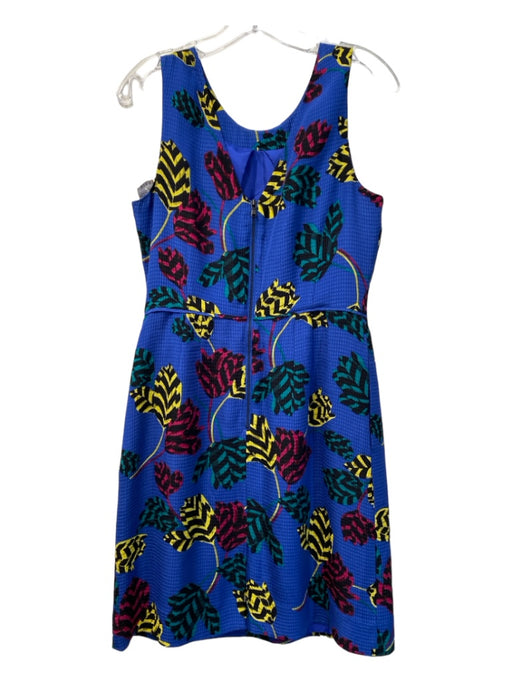 Marc By Marc Jacobs Size 8 Blue & Multi Polyester Blend Pineapple Print Dress Blue & Multi / 8