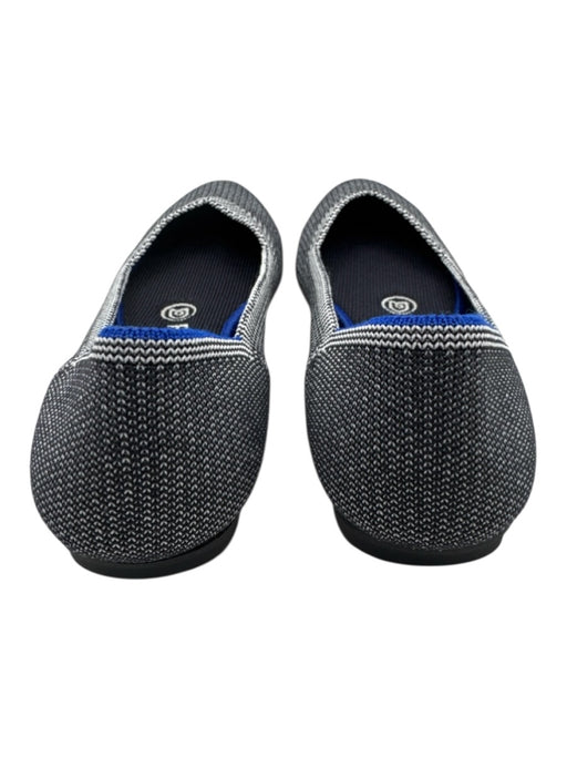 Rothy's Shoe Size 5 White, Black, Blue Synthetic Knit Slip On Shoes White, Black, Blue / 5